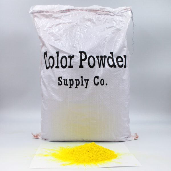 bulk yellow color powder