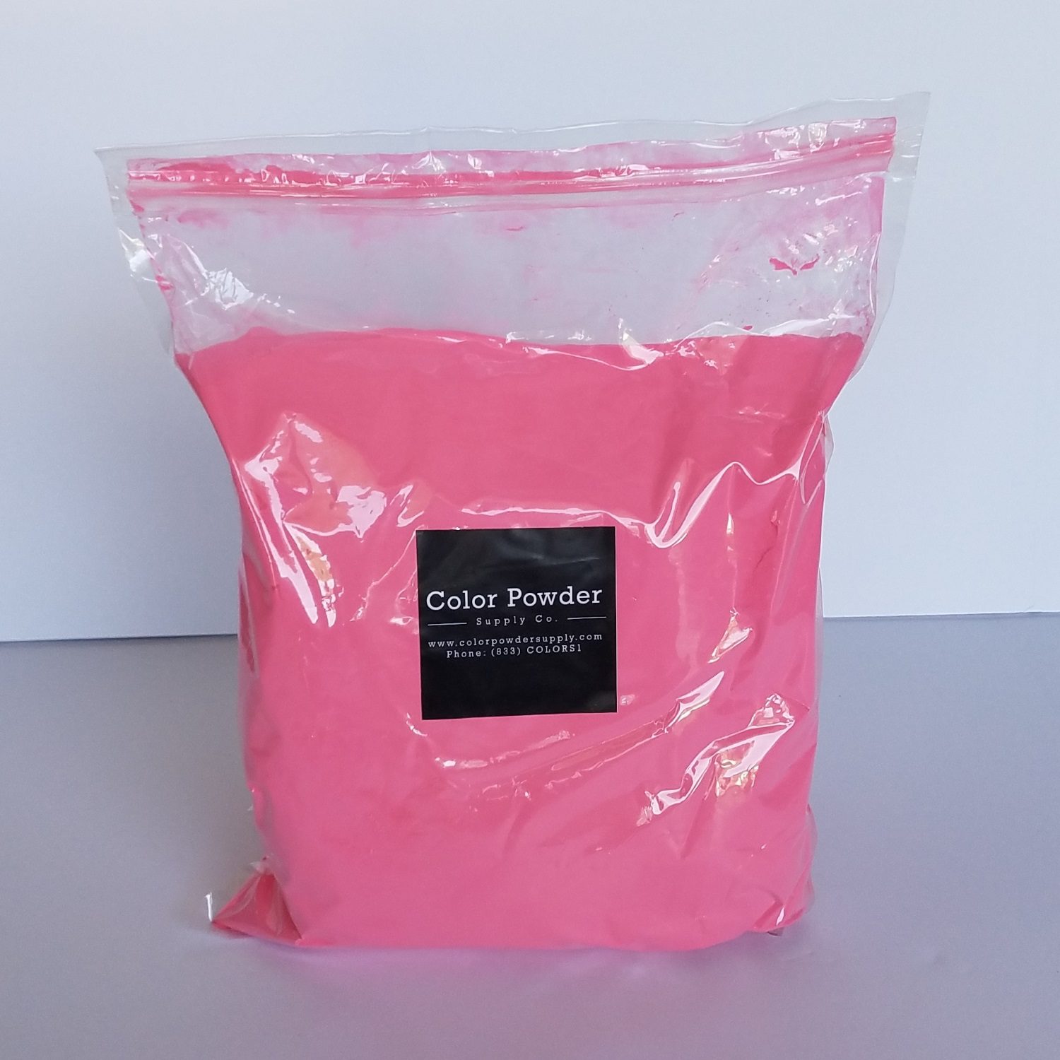 Pink Color Powder 5.5 lb (Medium) - Color Powder Supply Co. Bulk, All-Natural Holi & Color Powder