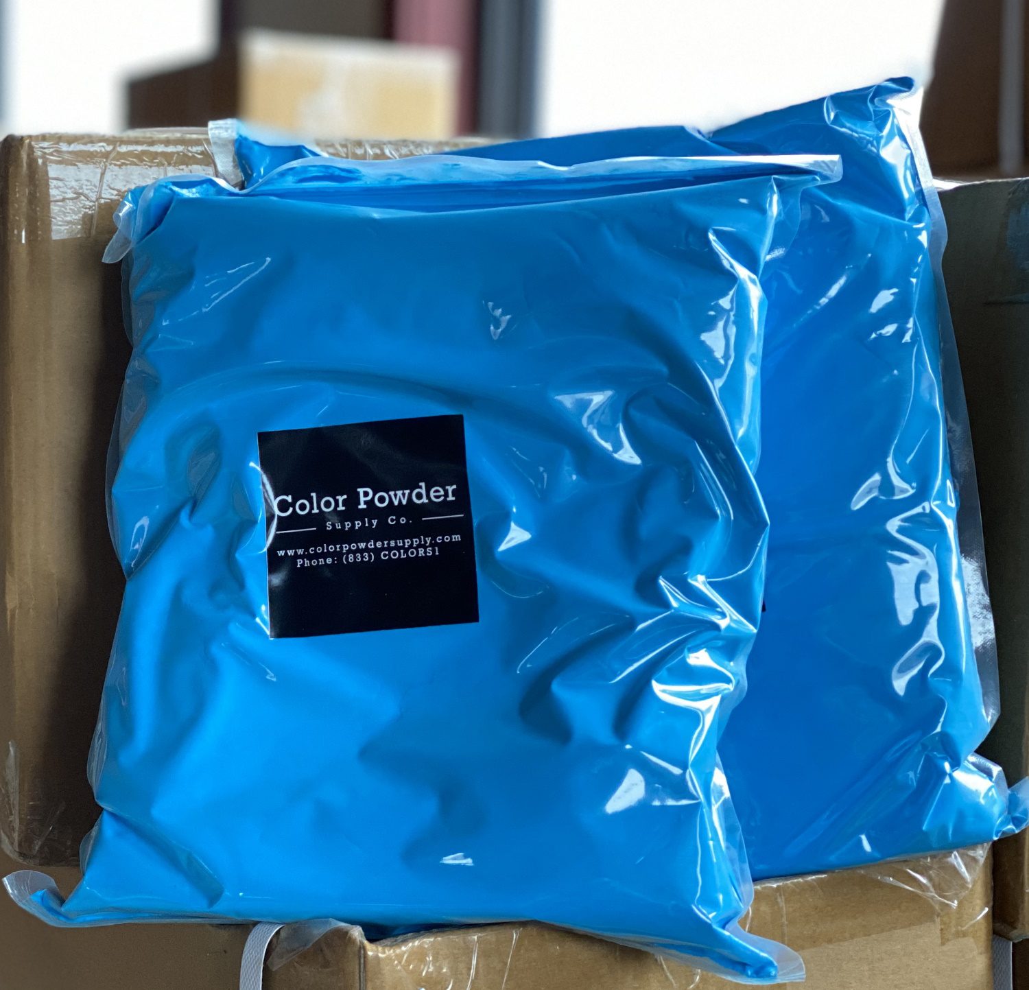 Blue Color Powder 5 lb (Medium) Color Powder Supply Co. Safe Bulk