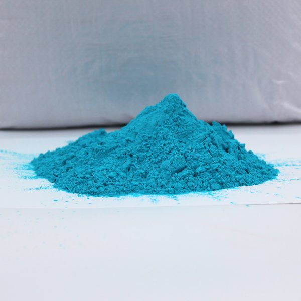 blue color powder