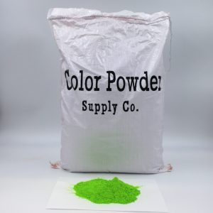 bulk green color powder
