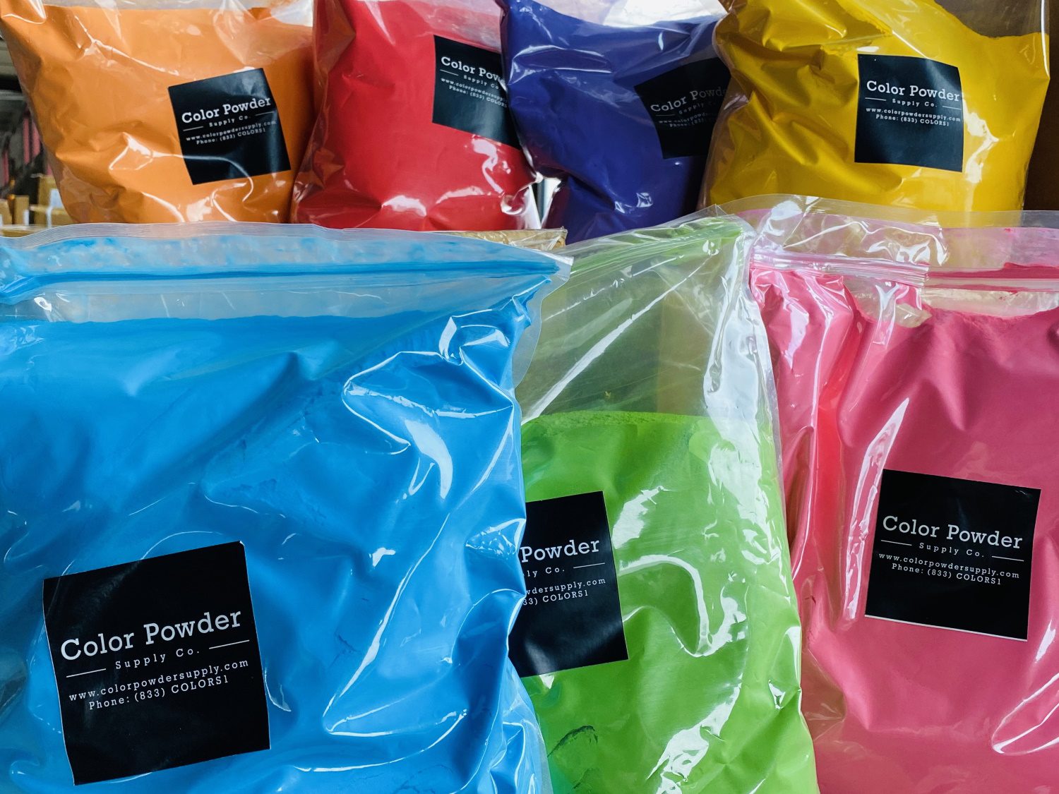 holi coloured powder ingredients