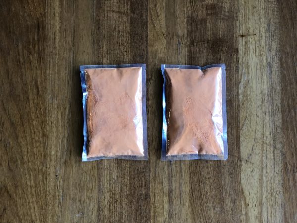 orange-color-powder-packets