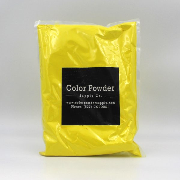 yellow color powder