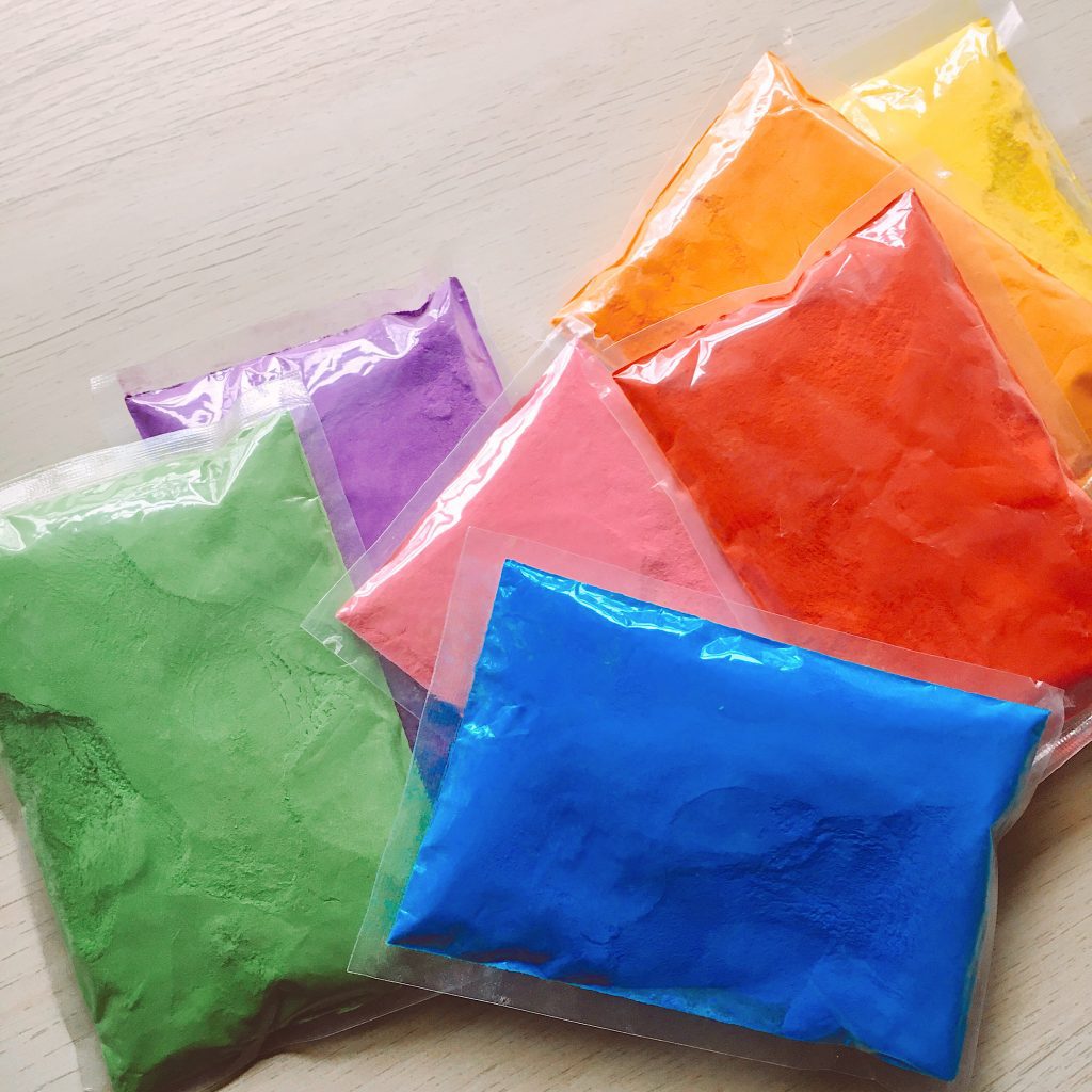 (50 Count) Color Powder Packets - Assorted Colors - Color Powder Supply Co. - Safe Bulk Holi ...