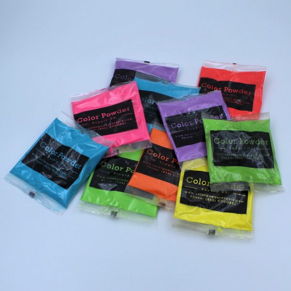 bulk color powder packets