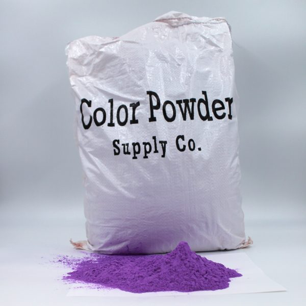 bulk purple color powder