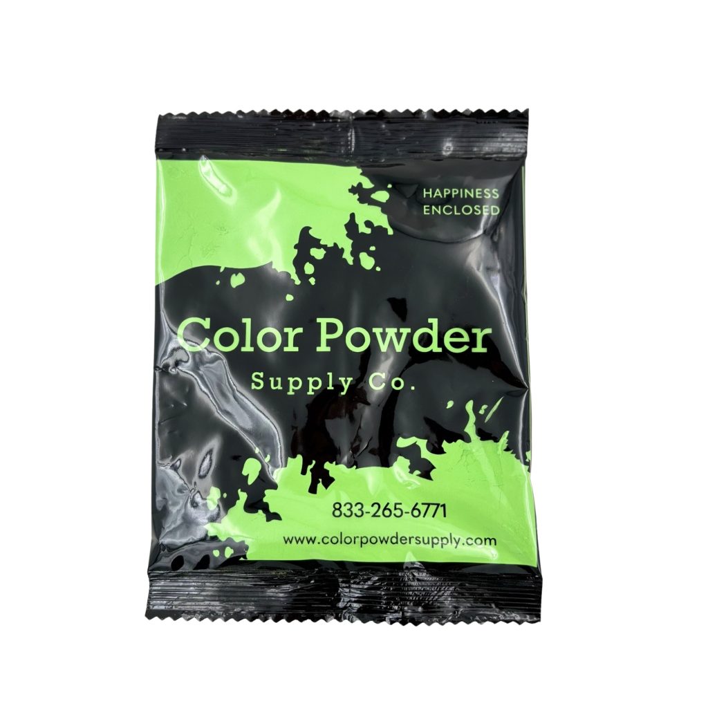 Green Color Powder Packets (10 Count) | Color Powder Supply