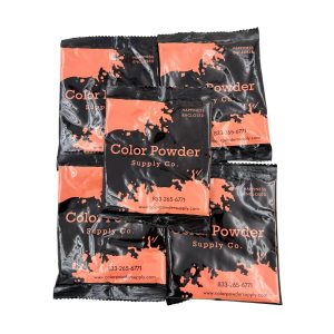 Orange Color Powder Packets (50 Count)