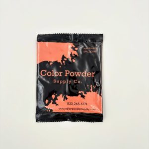 Orange Color Powder Packets (10 Count)