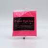 pink color powder packet