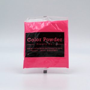 pink color powder packet