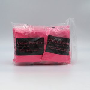 pink color powder packets