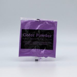 purple color powder packet