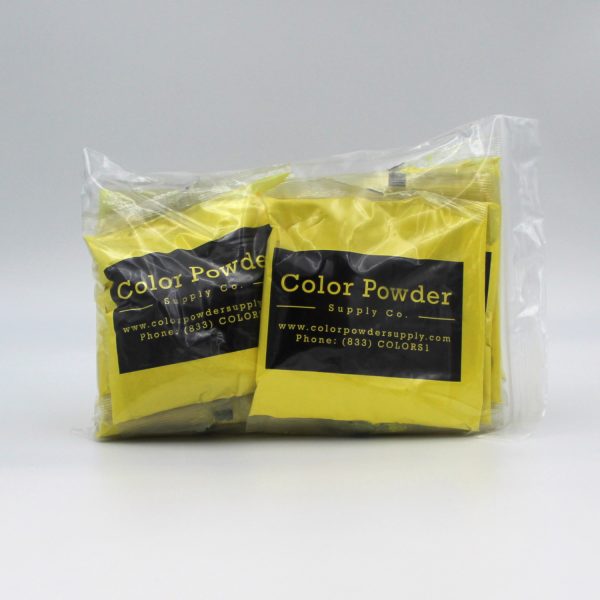 Yellow Color Powder Packets (10 count)