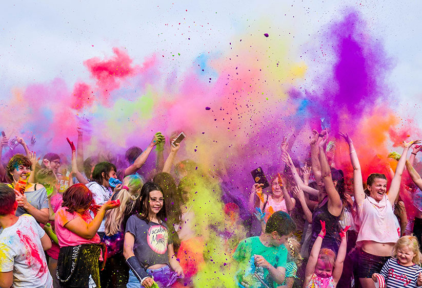 What is a Color Run Fundraiser?