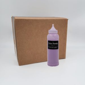 pre-filled purple color powder squeeze bottles - 25 pack