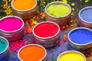 color powder halloween