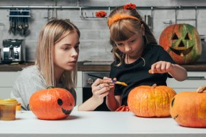 fall color powder crafts