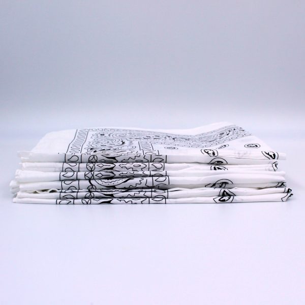 white bandanas for sale