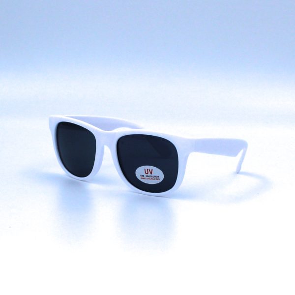 kids white sunglasses