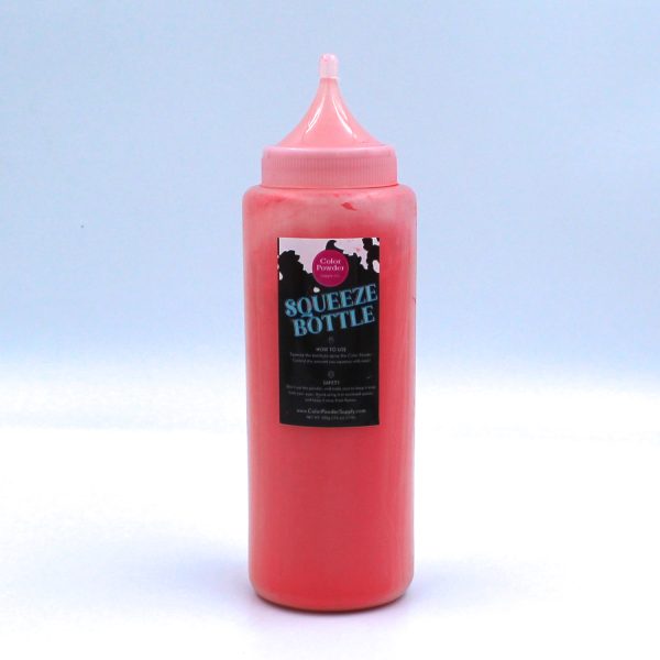 red color powder squeeze bottles