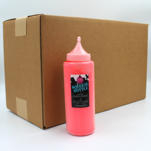 bulk wholesale red color powder squeeze bottles