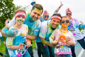 color run pta fundraiser color powder supply co