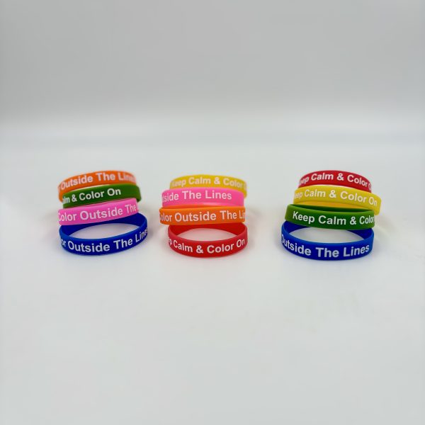 Color Run Bracelets (Assorted Colors) - 12pk