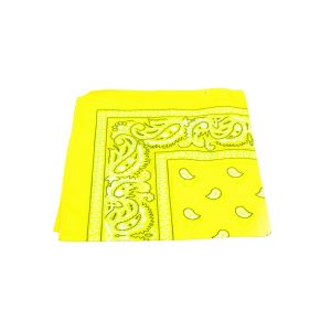 12 Pack of Bandanas - Yellow