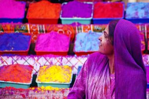 holi powder colors